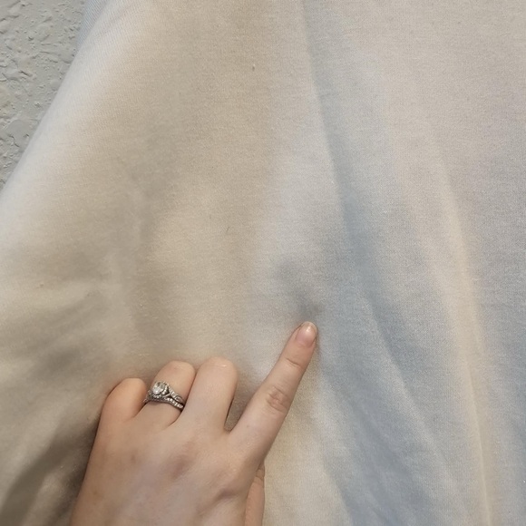 Rue 21 Women’s 3X Los Angeles‎ sweatshirt off-white sweater - Picture 6 of 8